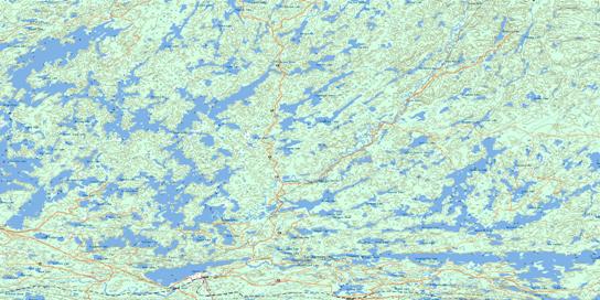 Sapawe Topo Map 052B14 at 1:50,000 scale - National Topographic System of Canada (NTS) - Toporama map