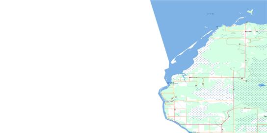 Rainy River Topo Map 052D15 at 1:50,000 scale - National Topographic System of Canada (NTS) - Toporama map