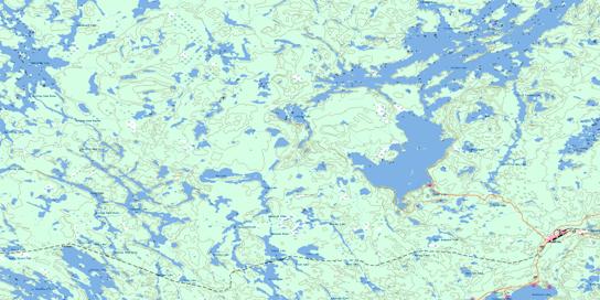 Armstrong Topo Map 052I06 at 1:50,000 scale - National Topographic System of Canada (NTS) - Toporama map
