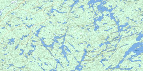 St Raphael Lake Topographic map 052J11 at 1:50,000 Scale