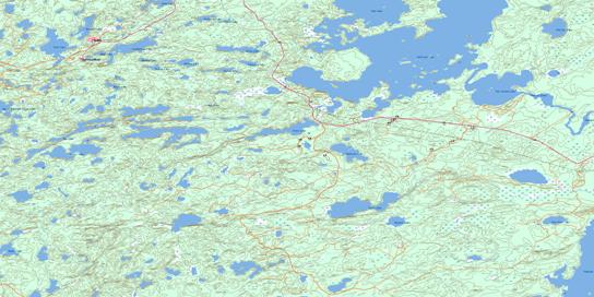 Madsen Topo Map 052K13 at 1:50,000 scale - National Topographic System of Canada (NTS) - Toporama map