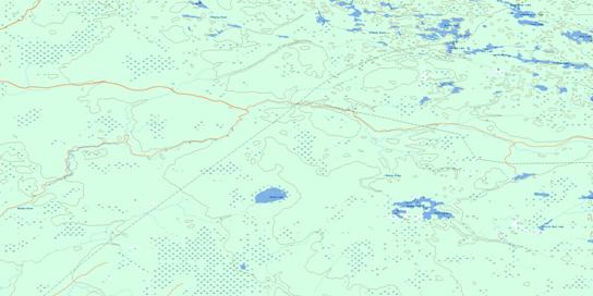Maskwa Lake Topographic map 052L12 at 1:50,000 Scale