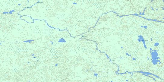 North Eagle Lake Topographic map 052M05 at 1:50,000 Scale