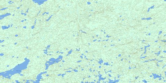 Pringle Lake Topographic map 052N11 at 1:50,000 Scale