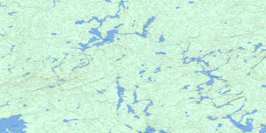 Madden Lake Topo Map 052N15 at 1:50,000 scale - National Topographic System of Canada (NTS) - Toporama map