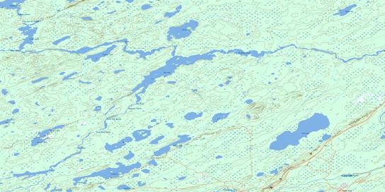 Tarp Lake Topo Map 052O09 at 1:50,000 scale - National Topographic System of Canada (NTS) - Toporama map