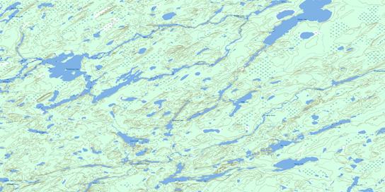 Coles Lake Topo Map 052P04 at 1:50,000 scale - National Topographic System of Canada (NTS) - Toporama map