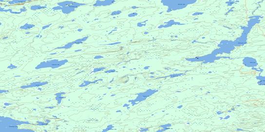 Opikeigen Lake Topo Map 052P09 at 1:50,000 scale - National Topographic System of Canada (NTS) - Toporama map