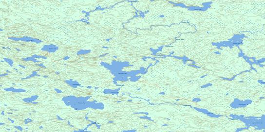 Whiteloon Lake Topographic map 053C11 at 1:50,000 Scale