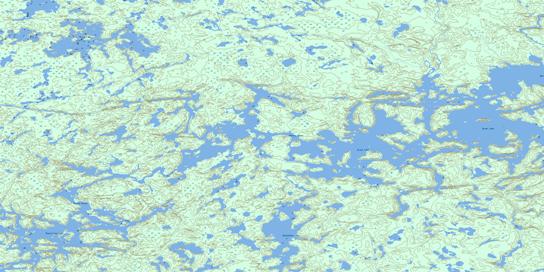 Stout Lake Topo Map 053D02 at 1:50,000 scale - National Topographic System of Canada (NTS) - Toporama map