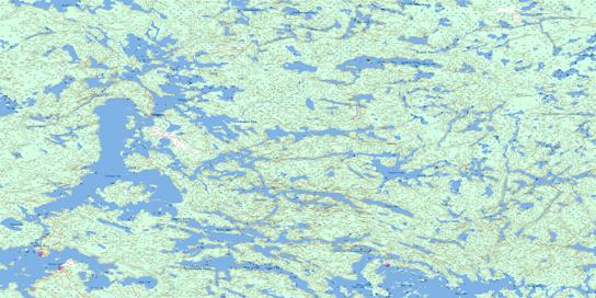Little Grand Rapids Topographic map 053D03 at 1:50,000 Scale