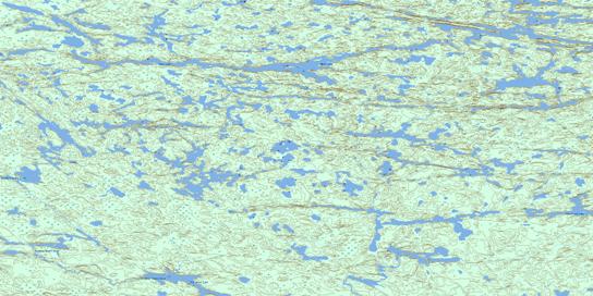 Apps Lake Topographic map 053D08 at 1:50,000 Scale
