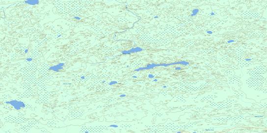 No Title Topo Map 053E07 at 1:50,000 scale - National Topographic System of Canada (NTS) - Toporama map