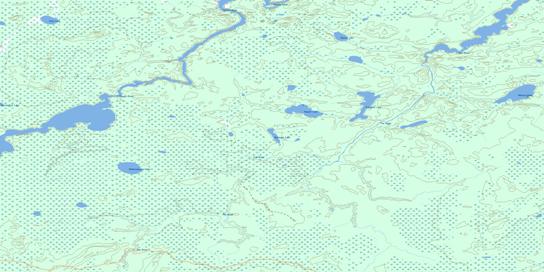 Mizzay Bay Topographic map 053F01 at 1:50,000 Scale