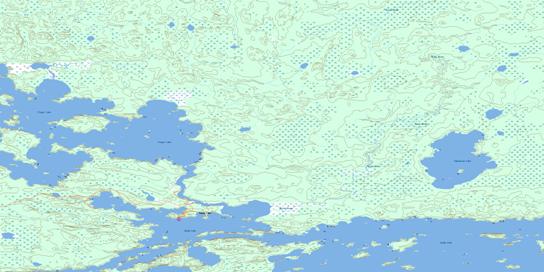 Kakapitam Lake Topographic map 053F03 at 1:50,000 Scale
