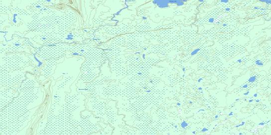 Rottenfish River Topographic map 053F09 at 1:50,000 Scale