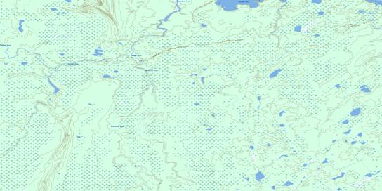 Rottenfish River Topographic map 053F09 at 1:50,000 Scale