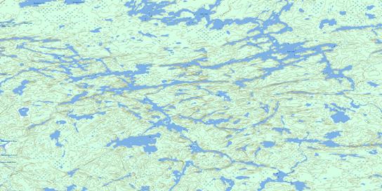 East Lake Topo Map 053F11 at 1:50,000 scale - National Topographic System of Canada (NTS) - Toporama map