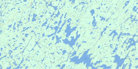 Reeb Lake Topo Map 053H02 at 1:50,000 scale - National Topographic System of Canada (NTS) - Toporama map