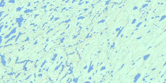 No Title Topographic map 053H07 at 1:50,000 Scale