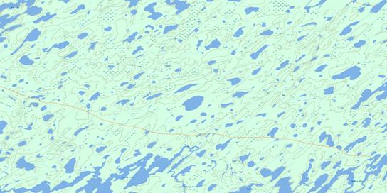 No Title Topo Map 053H11 at 1:50,000 scale - National Topographic System of Canada (NTS) - Toporama map