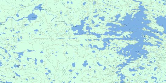 Stull Lake Topo Map 053K07 at 1:50,000 scale - National Topographic System of Canada (NTS) - Toporama map