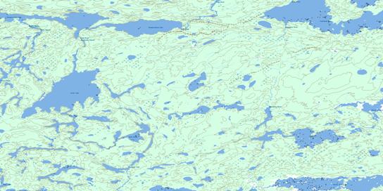 Joint Lake Topographic map 053L06 at 1:50,000 Scale