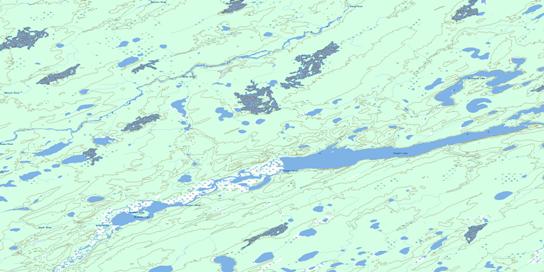 Stupart Lake Topo Map 053M09 at 1:50,000 scale - National Topographic System of Canada (NTS) - Toporama map