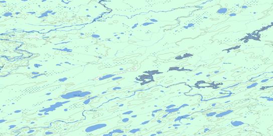 Palmer Lake Topo Map 053M10 at 1:50,000 scale - National Topographic System of Canada (NTS) - Toporama map