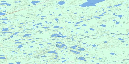 Hubley Lake Topo Map 053M14 at 1:50,000 scale - National Topographic System of Canada (NTS) - Toporama map