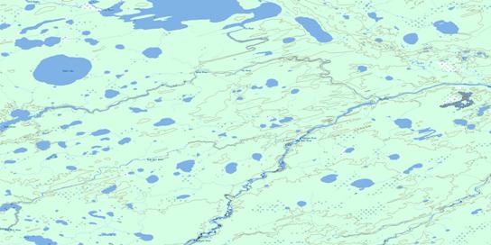 Hawes Lake Topo Map 053M15 at 1:50,000 scale - National Topographic System of Canada (NTS) - Toporama map