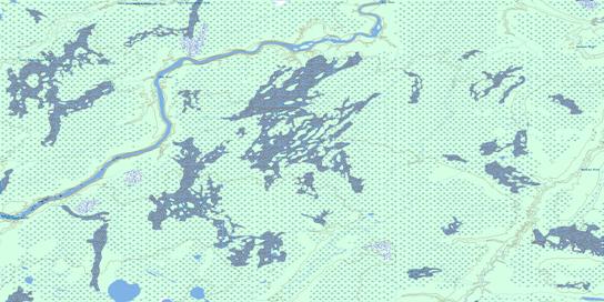 No Title Topo Map 053N08 at 1:50,000 scale - National Topographic System of Canada (NTS) - Toporama map