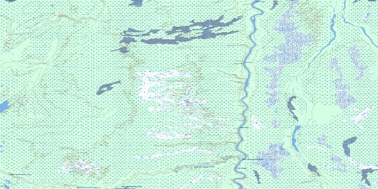 Deer Neck Island Topographic map 053N09 at 1:50,000 Scale