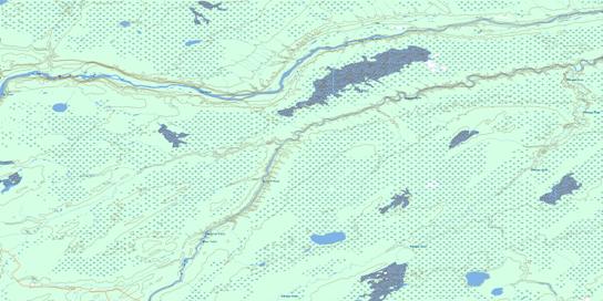 Kekayaw River Topo Map 053N13 at 1:50,000 scale - National Topographic System of Canada (NTS) - Toporama map