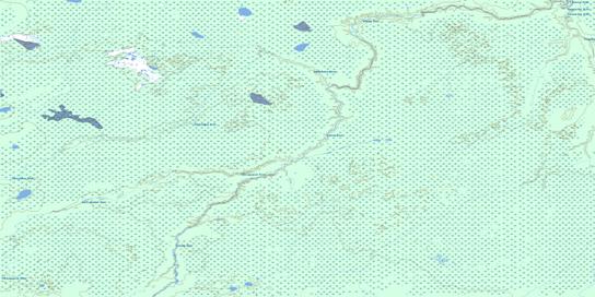 No Title Topo Map 053O04 at 1:50,000 scale - National Topographic System of Canada (NTS) - Toporama map