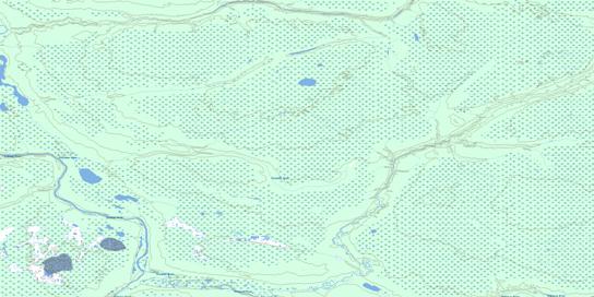 Pechabau River Topographic map 053O11 at 1:50,000 Scale