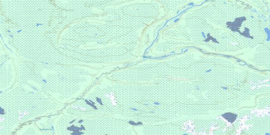 No Title Topo Map 053O12 at 1:50,000 scale - National Topographic System of Canada (NTS) - Toporama map