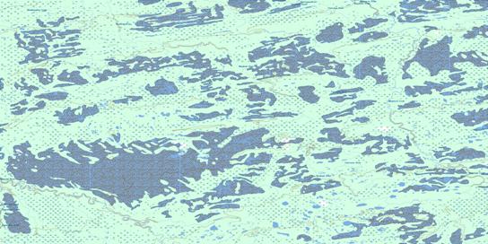 No Title Topographic map 054B13 at 1:50,000 Scale