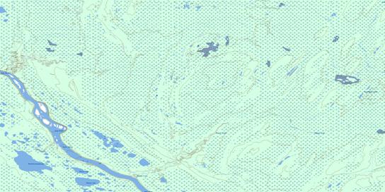 Wigwam Creek Topo Map 054C01 at 1:50,000 scale - National Topographic System of Canada (NTS) - Toporama map