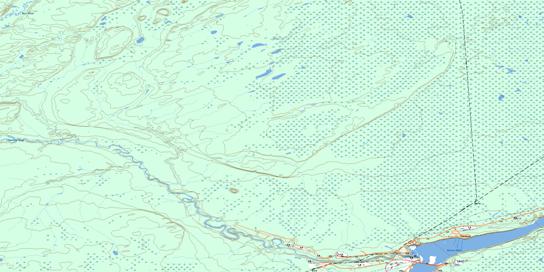 Amery Topographic map 054D09 at 1:50,000 Scale