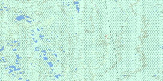 Silcox Topographic map 054E01 at 1:50,000 Scale