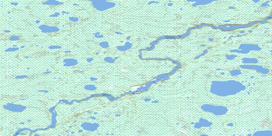 Mountain Rapids Topo Map 054E05 at 1:50,000 scale - National Topographic System of Canada (NTS) - Toporama map