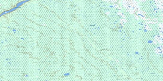Laforte Creek Topographic map 054E15 at 1:50,000 Scale