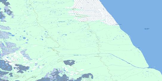 Rupert Creek Topographic map 054F10 at 1:50,000 Scale
