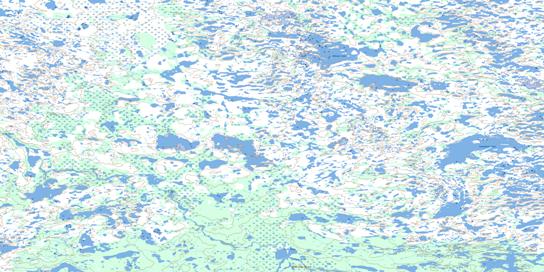 Mcewen Lake Topo Map 054M12 at 1:50,000 scale - National Topographic System of Canada (NTS) - Toporama map