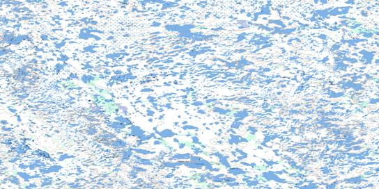 Crave Lake Topo Map 054M14 at 1:50,000 scale - National Topographic System of Canada (NTS) - Toporama map