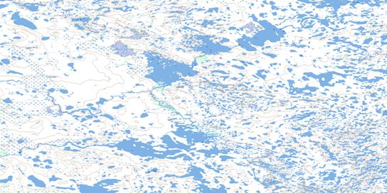 No Title Topo Map 055D04 at 1:50,000 scale - National Topographic System of Canada (NTS) - Toporama map