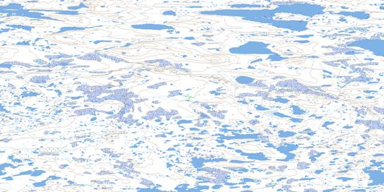 No Title Topo Map 055D13 at 1:50,000 scale - National Topographic System of Canada (NTS) - Toporama map