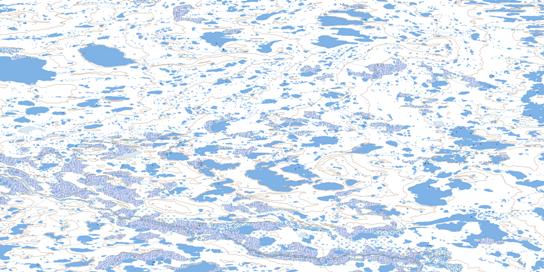 No Title Topo Map 055D14 at 1:50,000 scale - National Topographic System of Canada (NTS) - Toporama map