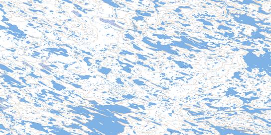 No Title Topo Map 055K11 at 1:50,000 scale - National Topographic System of Canada (NTS) - Toporama map